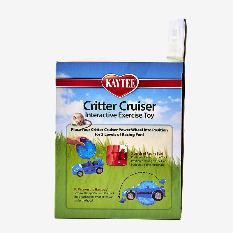 Kaytee Critter Cruiser Pet Powered Exercise Car for Hamsters and Gerbils - PawsPlanet Australia