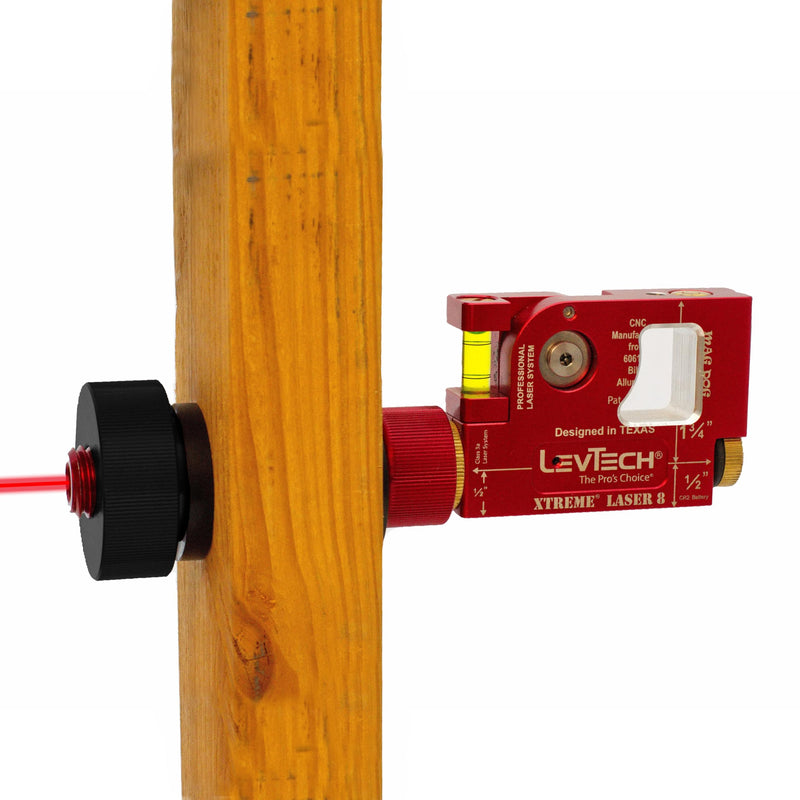 LEVTECH® Conduit Alignment Tool (CAT Adapter) – Laser Alignment Adapter for Stud-to-Stud Layout – Compatible with LevTech Laser Levels Only
