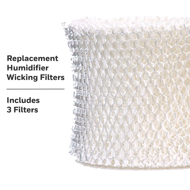 Protec Extended Life Humidifier Replacement Filter, 3 Pack 3 Count (Pack of 1)