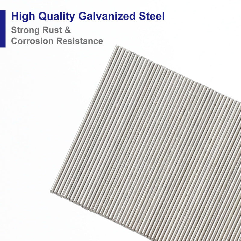 HAMWOO 10000Pcs 23 Gauge Stainless Steel Pin Nails, Headless Pinner Nails (3/8",5/8",4/5",1",1-3/16") assorted 5 sizes for Molding Cabinetry Building photo frame,handicrafts