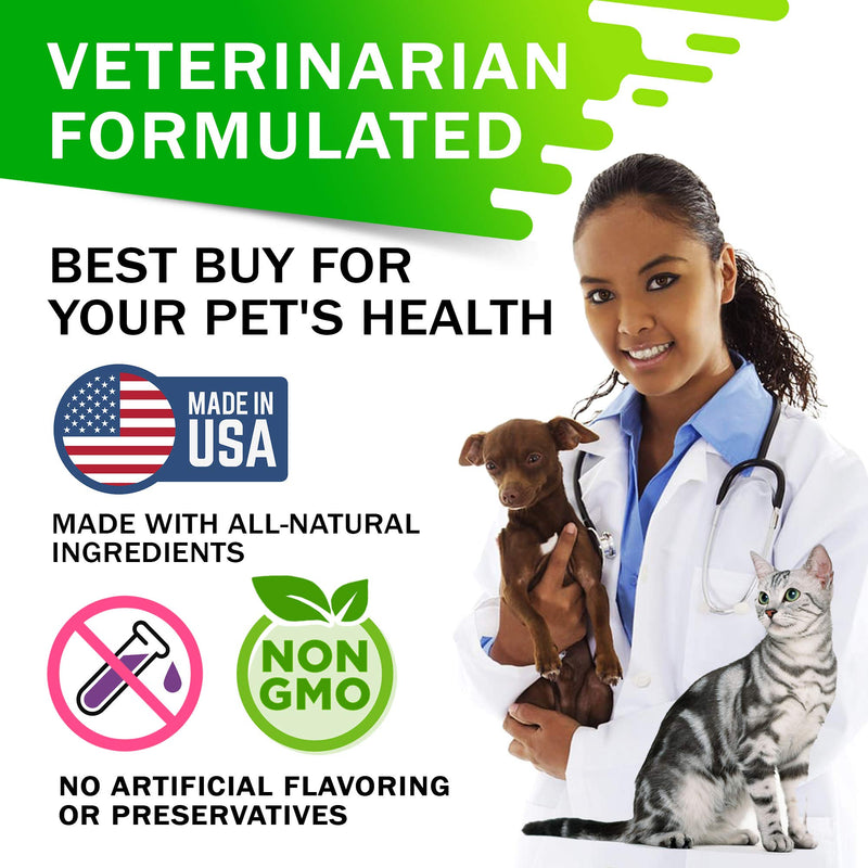 Kennel Cough Drops for Dogs and Cats - 2oz Pet Herbal Remedy - Throat Soother - Homeopathic Respiratory Support - Dry, Wet & Barky Pet Cough and Cat Asthma, Sinus Congestion Treatment - Made in USA - PawsPlanet Australia