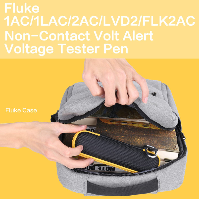Aenllosi Hard Case Replacement for Fits Fluke 1AC/1LAC/2AC/LVD2/FLK2AC Non-Contact Volt Alert Voltage Tester Pen