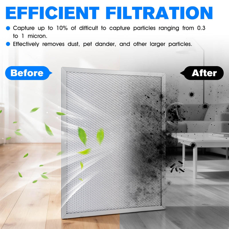 Air Cleaner Filters 50000293-002 16" X 12.5" FOR Honeywell HVAC Furnace | Replacement Honeywell Electronic Air Cleaner F300 F300A F50F F58F Fits Honeywell HVAC Furnace Mesh PostFilters -2 Pack
