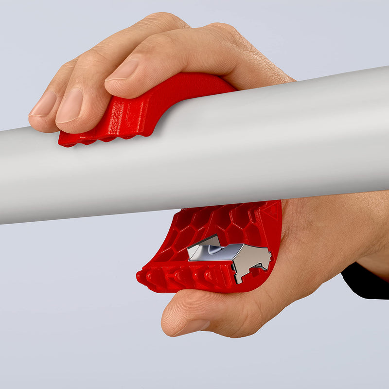 KNIPEX BiX Cutter for plastic pipes and sealing sleeves 20 – 50 mm 90 22 10 BK Single