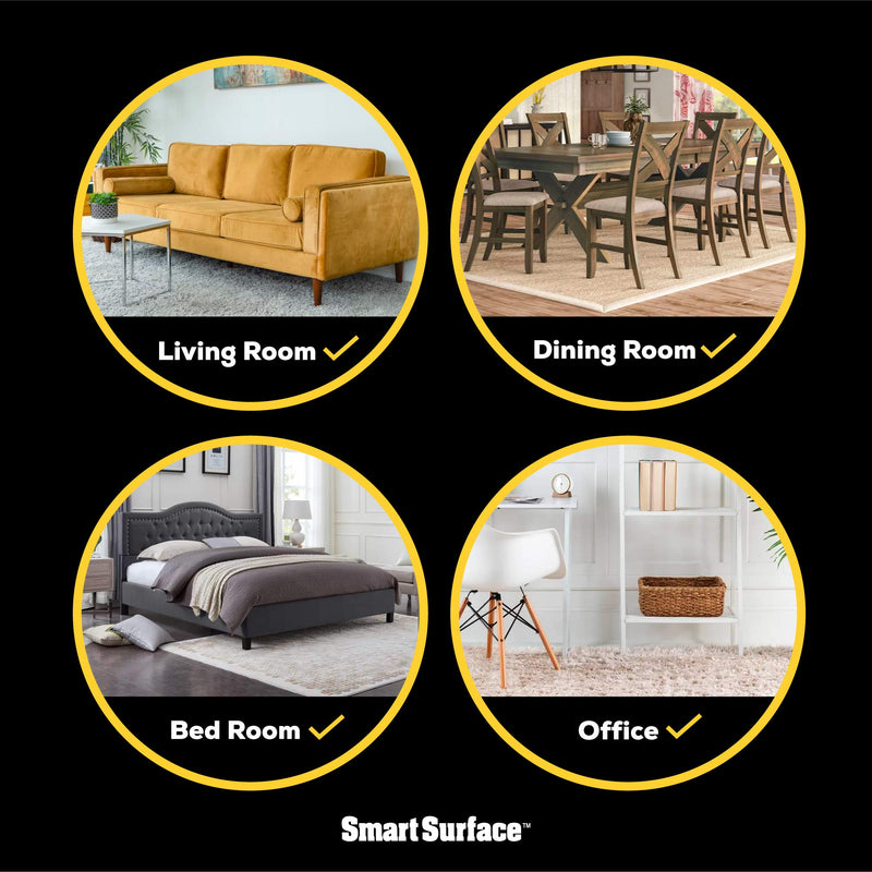 Furniture Sliders for Carpet - 16 Pack - 3.5" Round | 8295 Coasters for Heavy Furniture - Protect Your Carpeted Floors
