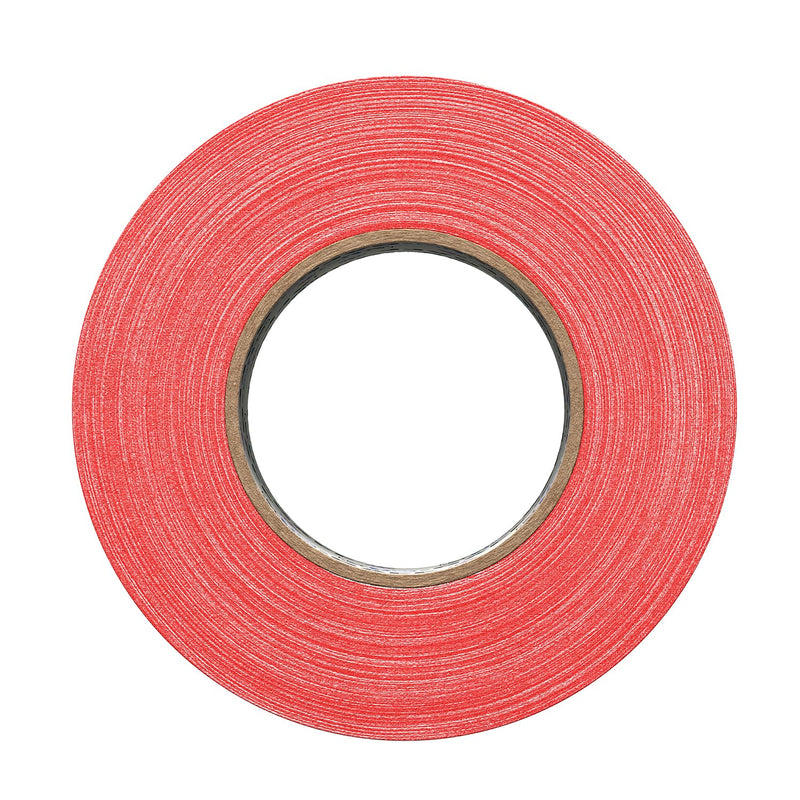 ProTapes Pro Gaff Premium Matte Cloth Gaffer's Tape With Rubber Adhesive, 11 mils Thick, 55 yds Length, 2" Width, Red (Pack of 1)
