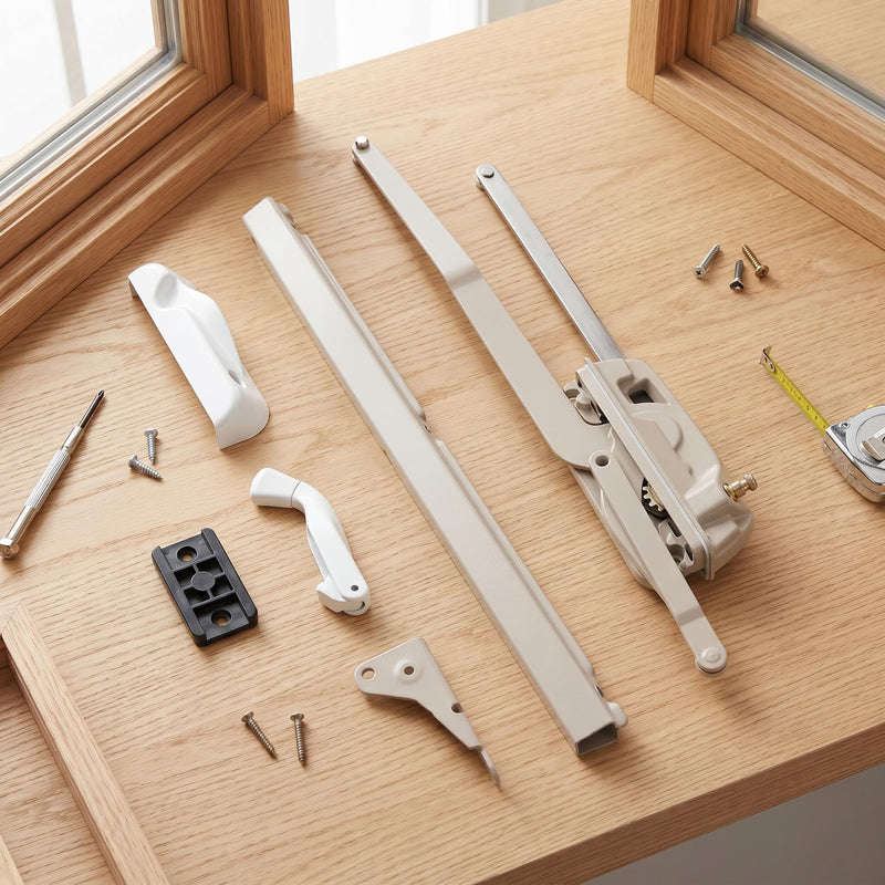 Eujgoov Casement Window Operator Right Hand Dual Arm for Maxim 50
