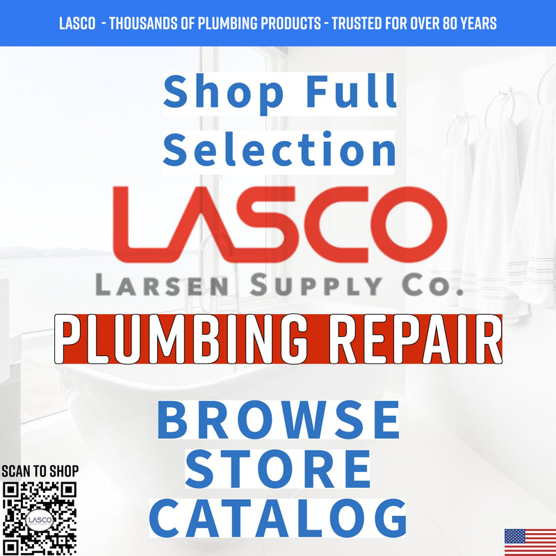 LASCO 15-1623 PVC Hose Adapter with 3/4-Inch Female Hose and 3/4-Inch PVC Pipe Glue Connection, White Female Hose Thread