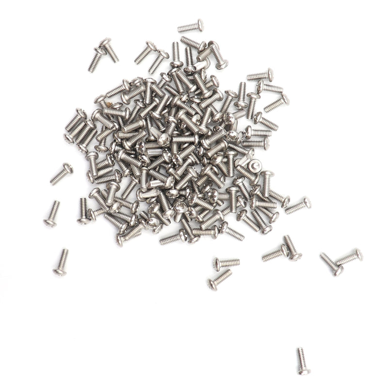 binifiMux 6#-32 x 3/16" Machine Screws, Phillips Pan Head, 100 Pack 6#-32 * 3/16" 100pcs