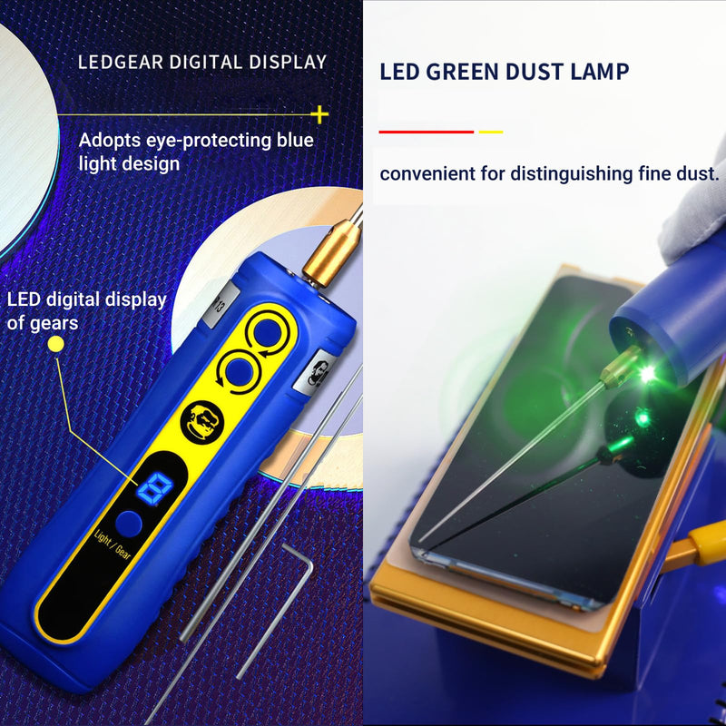 Electric Glue Removal Tool 4 Levels Adjustable Mobile Phone LCD Screen Dry Glue Clean Machine
