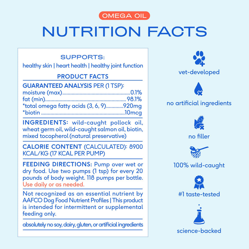 Native Pet Health & Wellness Bundle – 5 Small Yak Chews for Dental Health, 7 Oz. Daily Multivitamins for Immunity & 8 Oz. Omega-3 Fish Oil for Coat & Heart Support