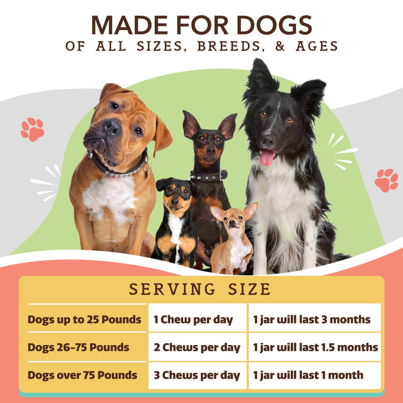 Natural Dog Company Multivitamin Supplement Chews + Skin & Coat Supplement Chews for Dogs - Comprehensive Nutritional Care for Healthy Skin, Shiny Coat, Joint Support, and Immune System Boost - PawsPlanet Australia