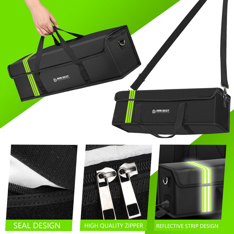 Ebike Battery Bag Fireproof, Waterproof & Explosion-proof Lipo Safe Bag for Storage, transport, charging 19.5 inch