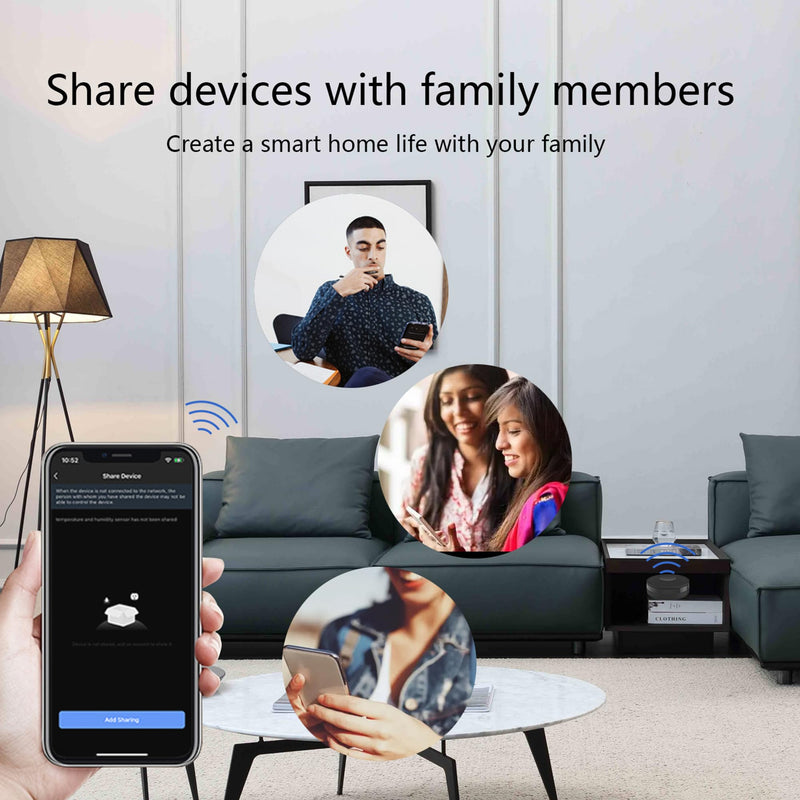 WiFi Universal IR Remote Control,Tuya Smart Hub 360° Remote Control,Alexa Compatible Universal Remotes,Google Home for Home Automation,TV