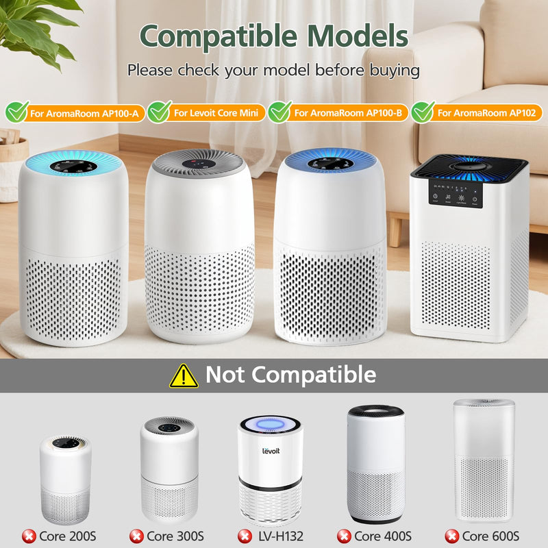 AP100 AP102 Pet Care Filter Compatible with AromaRoom AP100/AP102 Series