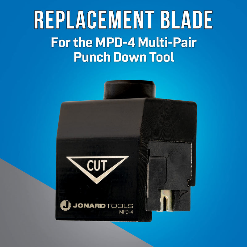 Jonard Tools MPD-4RB Blade for MPD-4 4 Pair Punch Down Tool 110 4 Pair RepBlade (MPD-4)