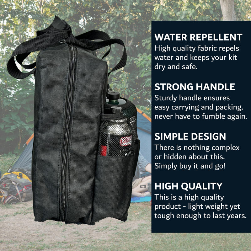 Chef Master 90800 Camp Stove Carry Bag, Multi-Pocket, Rugged Design
