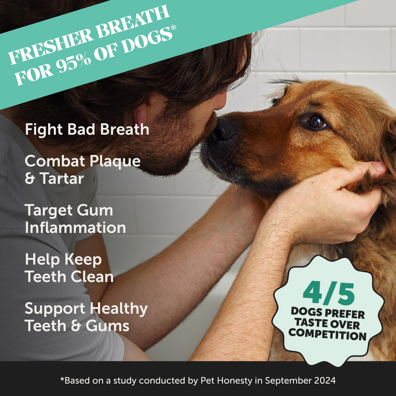 Dog Multivitamin Max Strength + Dental Powder Virtual Bundle for Teeth Cleaning & Plaque Removal, 15 in 1 Health Supplement for Skin, Coat, and Immune Support