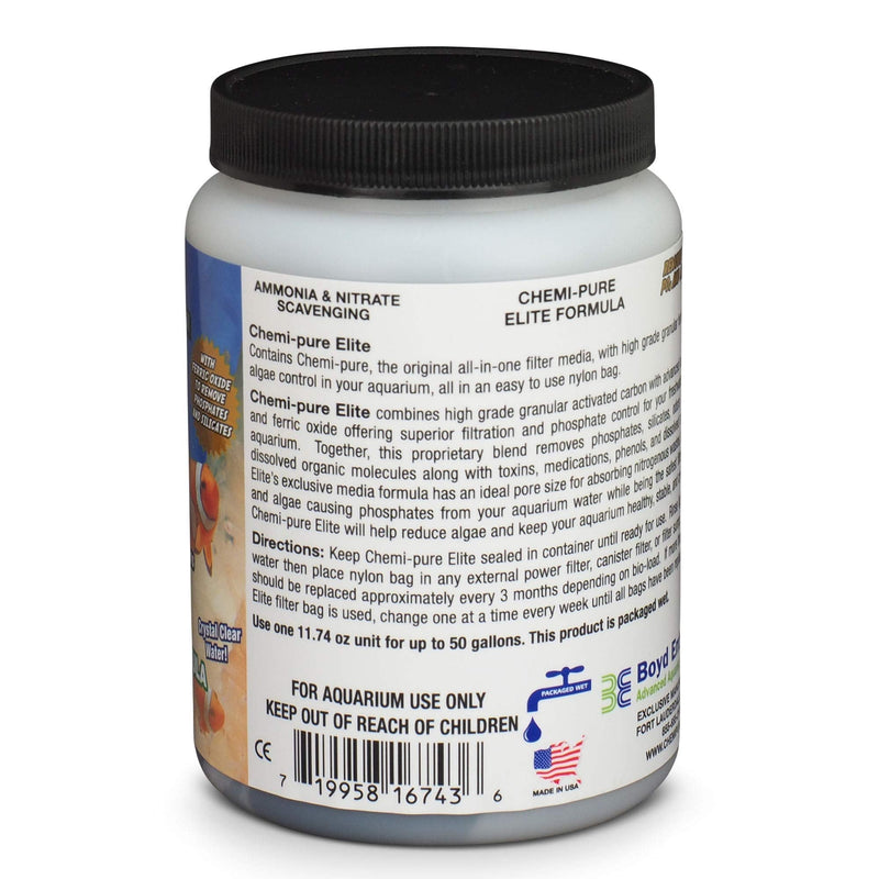 Boyd Enterprises ABE16743 Chemipure Elite for Aquarium, 11.74-Ounce 11.74 oz (Pack of 1)