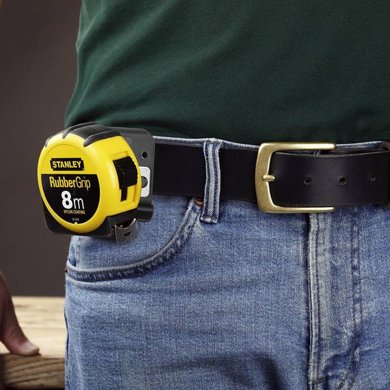 Tape Measure Holder, Tactical Tape Measuring Belt Clip, Drill Holster, Tool Belt with Belt Clip, Suitable for Measuring Tape Drill, Impact Driver Any Tape Holster with a Clip. 1