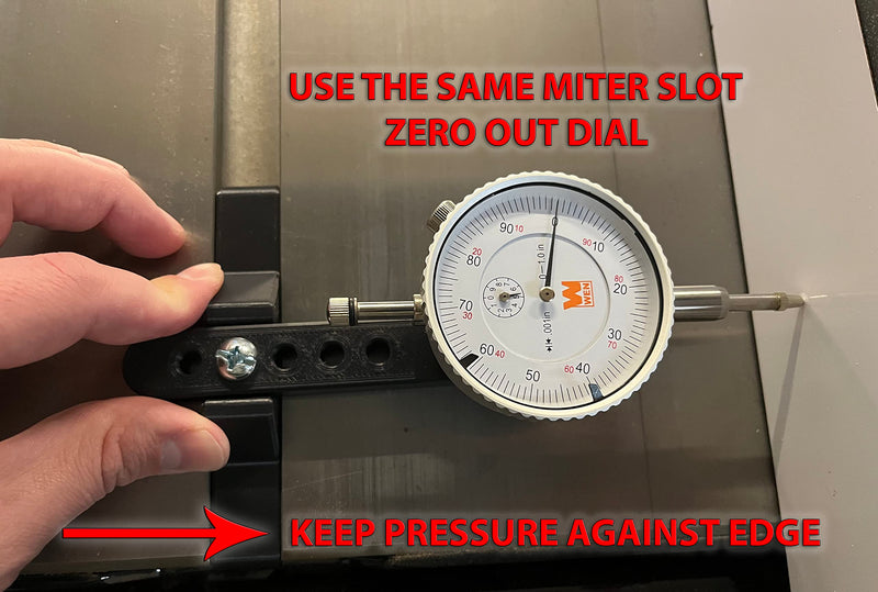Table Saw Alignment Gauge Without Dial Indicator - Calibrate and Align Your Blade & Fence - Eliminate Burn Marks and Reduce Kickback - Made in USA