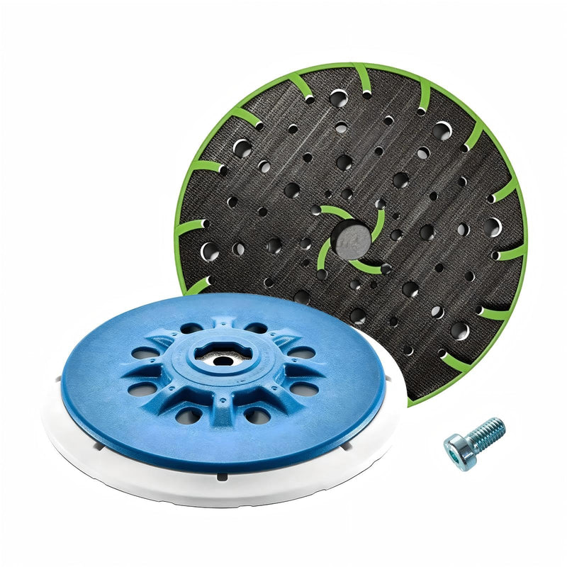 Hard Sanding Pad Replacement 202460 ETS EC 150 EQ 6 inch Hard Sanding Pad fit for Festool ETS 150/3 EQ. ETS 150/5 EQ, ETS EC 150/3 EQ, ETS EC 150/5 EQ Sander,17/48-Hole Disc