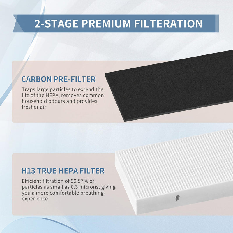 AeraMax 100 Filter Compatible with Fellowes 90 100 DX5 DB5 Air Puri-fier