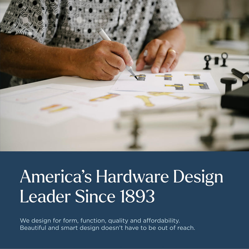 Hickory Hardware 2 Pack Solid Core Kitchen Cabinet Pulls, Luxury Cabinet Handles, Hardware for Doors & Dresser Drawers, 15-11/16 Inch (x 2) Hole Center, Aluminum, Austere Collection 31-3/8 Inch Center to Center 1