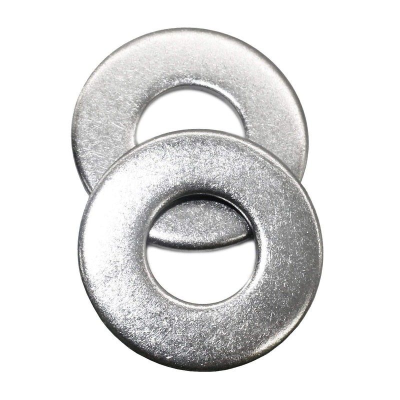 FullerKreg 3/8" x 1" OD Stainless Flat Fender Washers，1" Outside Diameter, 0.080" inch Thickness，(25 Pack)，18-8 (304) Stainless Steel 3/8" x 1" OD (25pcs) - NewNest Australia