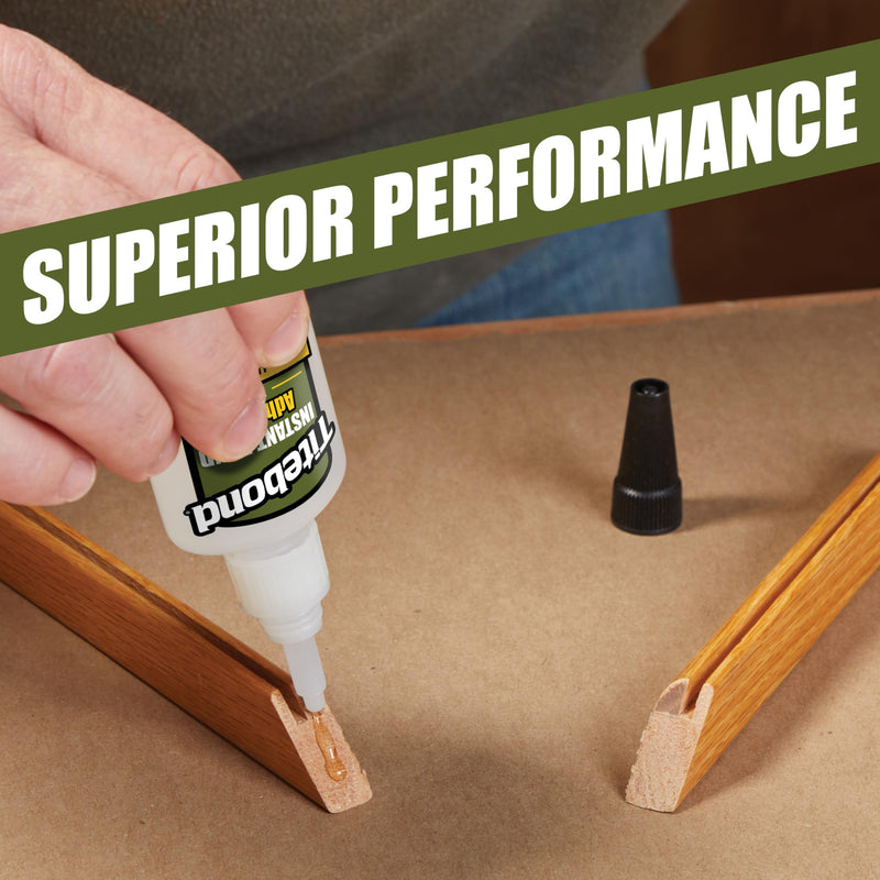 Titebond 6221 Instant Bond Wood Adhesive, 1 Pack