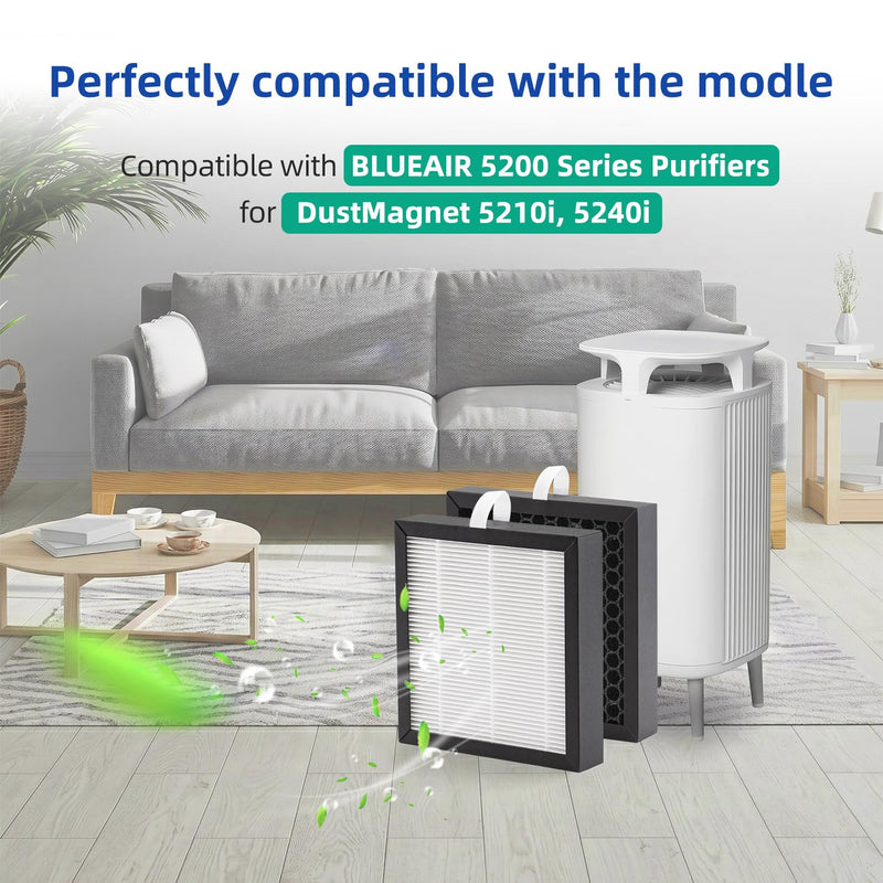 5200 Replacement Filter for Blueair DustMagnet 5200 Series Air purifiers