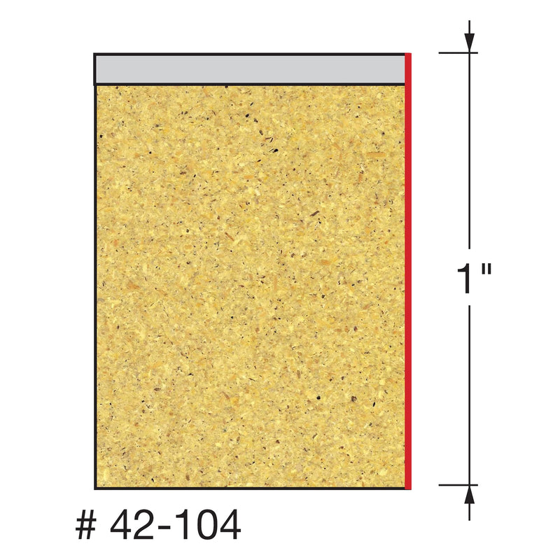 Freud 42-104: 1/2" (Dia.) Bearing Flush Trim Bit 1/2-Inch Bearing Flush Trim Bit
