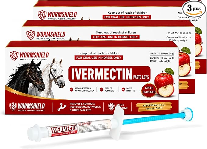 YAGU Paste for Horse Use Only 1.87% 6.08g, 3 Pack