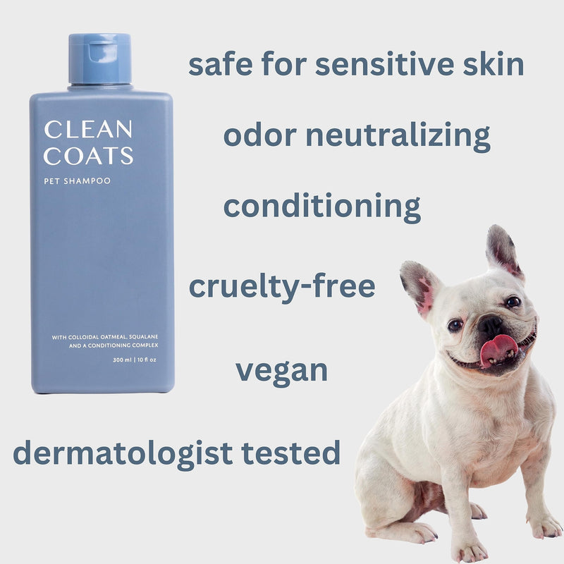Fragrance Free Pet Shampoo for Dogs – Gentle Oatmeal & Aloe Leaf Formula for Sensitive Skin, Helps to Relieve Itchy & Dry Skin, Vegan Formula - PawsPlanet Australia