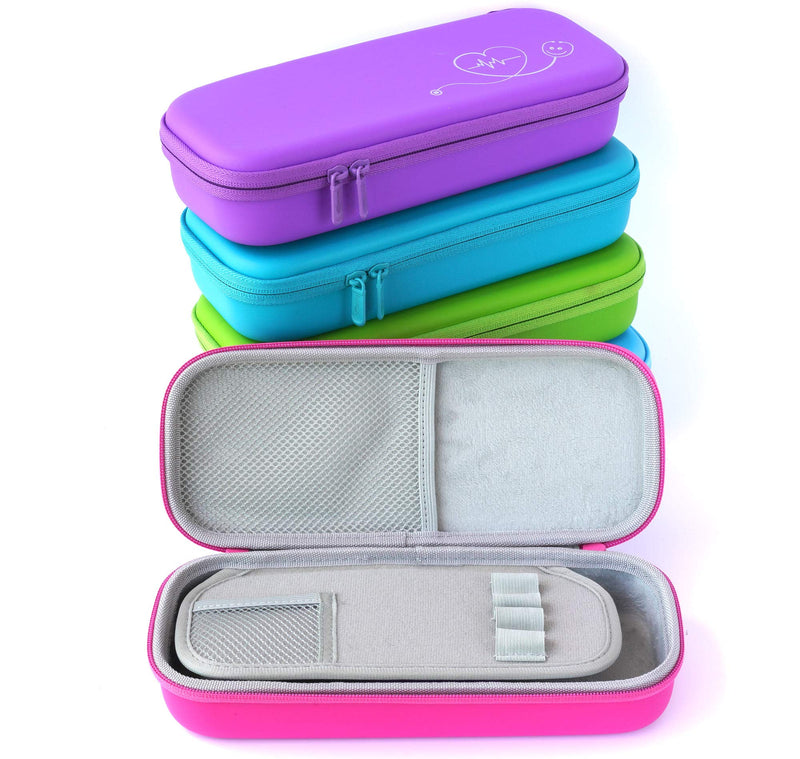 ButterFox Premium Stethoscope Case with Divider and ID Slot for 3M Littmann Classic III, Cardiology IV Diagnostic and More Stethoscopes with Pocket for Nurse Accessories (Hot Pink) Hot Pink