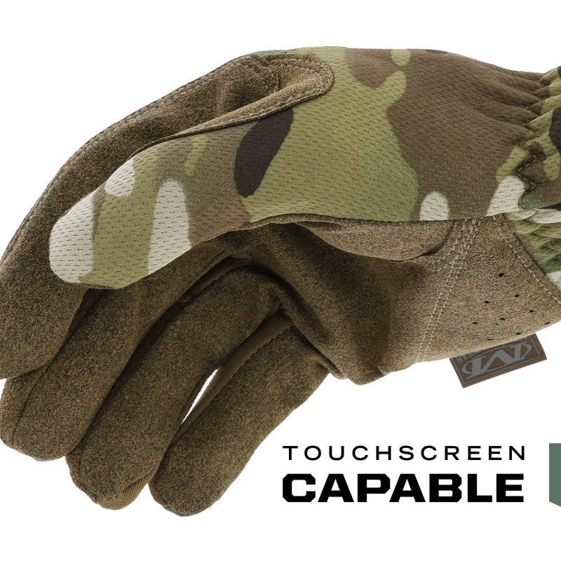 Mechanix Wear: Multicam FastFit Tactical Work Gloves (Large, Multicam) Large Camouflage - Multicam