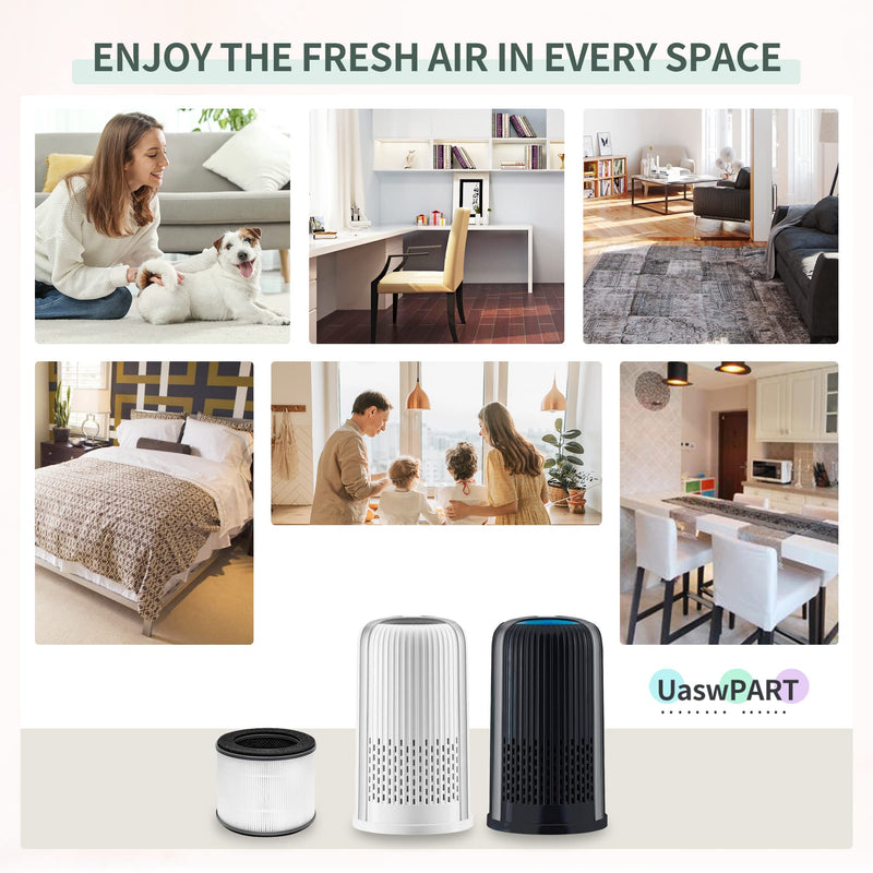 AP-T10FL Filter Compatible with HoMedics Air Purifier AP-T10 AP-T10FL, 1-Pack