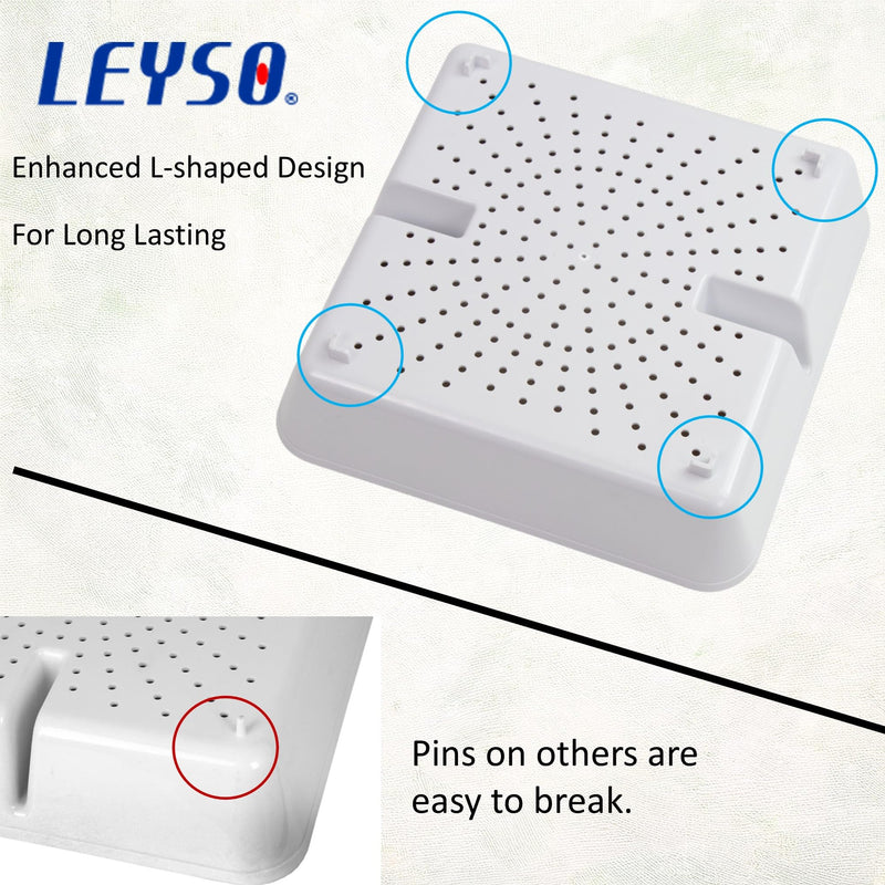 4 Pcs 8.5" ABS Floor Sink Commercial Drain Cover Strainer Drop-in Basket ABS x4