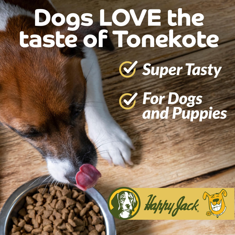 Happy Jack Tonekote Dog Skin & Coat Supplement, Oil for Dogs with Essential Fatty Acids & Vitamins for Itching Skin Relief, Hot Spots, Dull Coat, Dry Skin, Excessive Shedding, 16 oz - PawsPlanet Australia