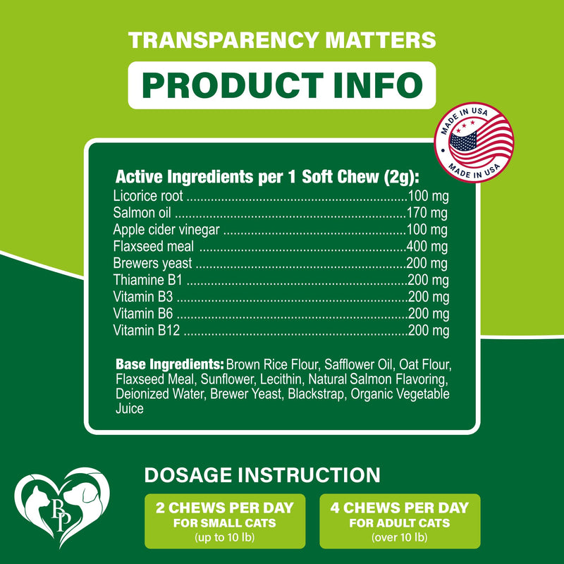 Flea and Tick Prevention Chewable Pills for Cats - Revolution Oral Flea Treatment for Pets - Pest Control & Natural Defense - Chewables Small Tablets Made in USA (Salmon Fish (for Cats)) - PawsPlanet Australia