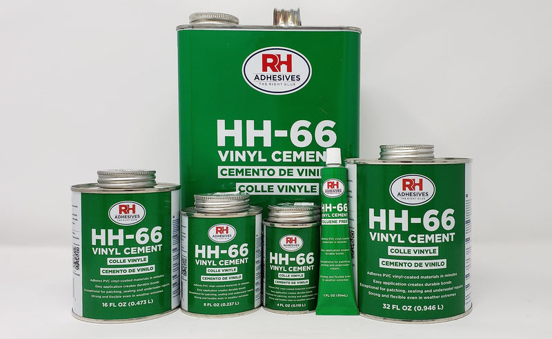 HH-66 Toluene Free Vinyl Cement, 1 oz. Tube - RH Adhesives
