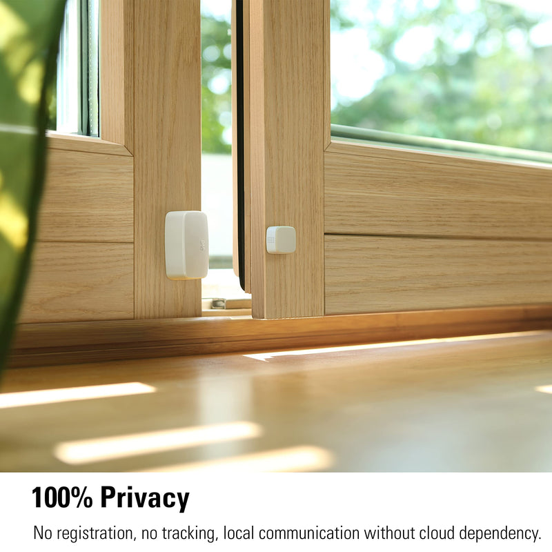 Eve Door & Window (Matter) – Smart Contact Sensor for Doors & Windows, Open/Closed State, Automatic Control of Accessories, Matter Over Thread, Apple Home, Alexa, Google Home, SmartThings Eve Door & Window Matter White