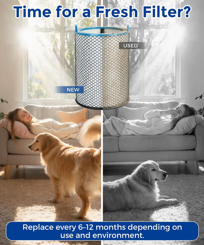 HJ10 Replacement Filter Set for Dyson HushJet SP01 Air Purifier