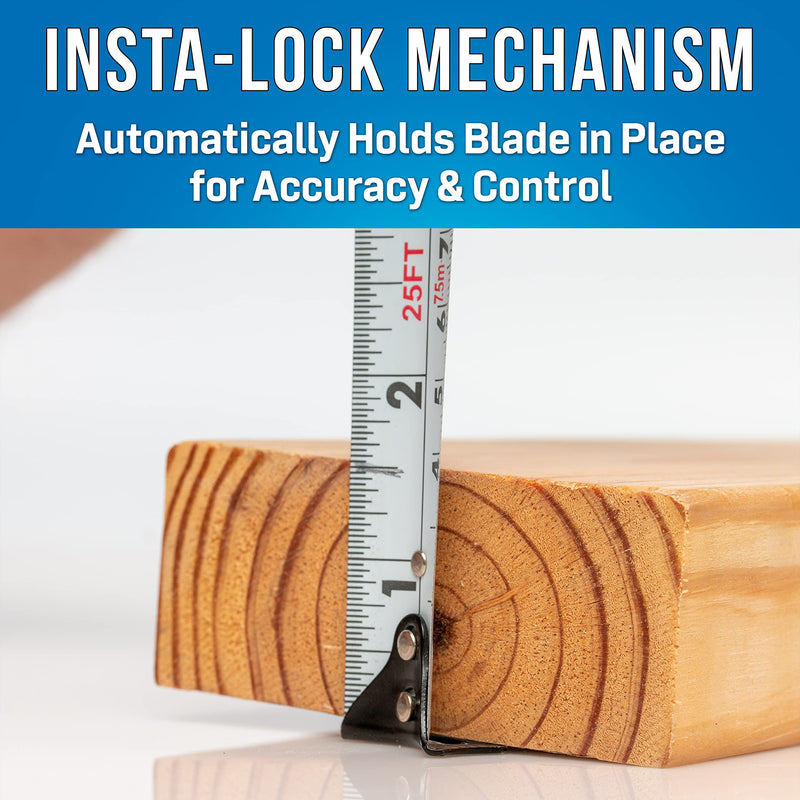Jonard Tools TM-25 Mammoth™ Insta-Lock™ Tape Measure, 25'