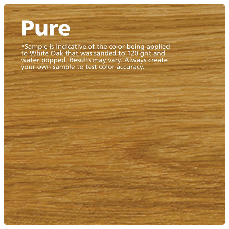 Rubio Monocoat Wood Oil Finish 175 ft² - Pure | Oil Plus 2C | Quick-Dry, Eco-Friendly Linseed Wood Oil for Indoor Use, Includes Accelerator (Part B) | Protector | 350 ml
