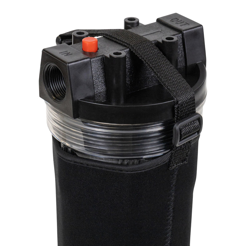 Cold Plunge Insulated Filter Housing Sleeve - Extra Large - ChillGuard XL Neoprene Insulated Filter Housing Cover Filter Housing - Insulates Cold Plunge, Ice Bath Filter Housings
