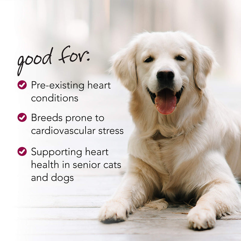 VetriScience Laboratories Cardio Strength, 90 Capsules - Supports Blood Flow, Immune System and Energy Levels for Dogs and Cats - PawsPlanet Australia