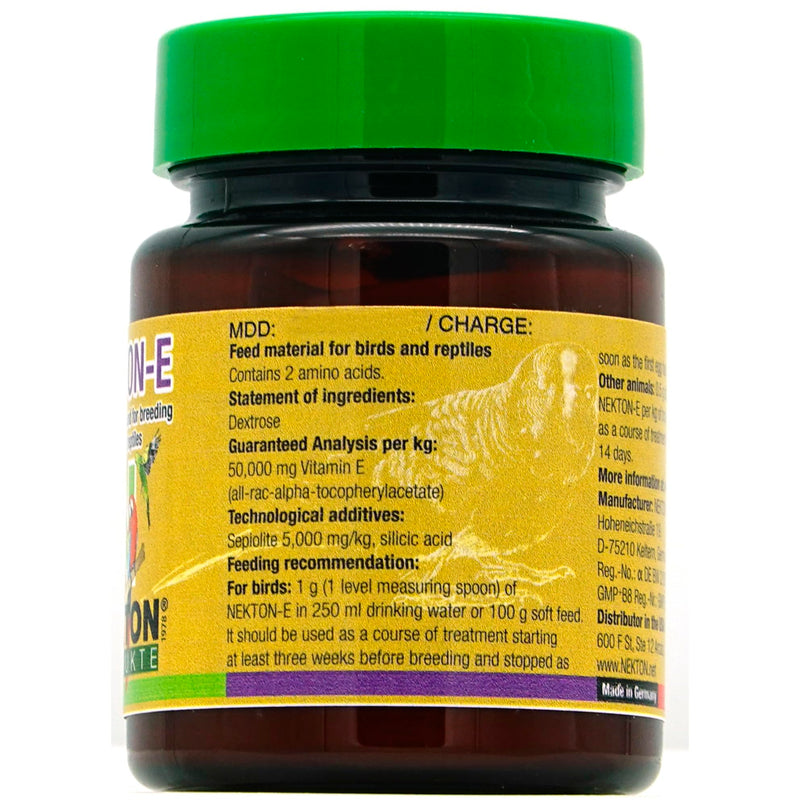Nekton-E Vitamin E Supplement for Birds, 35gm 1.24 Ounce (Pack of 1)