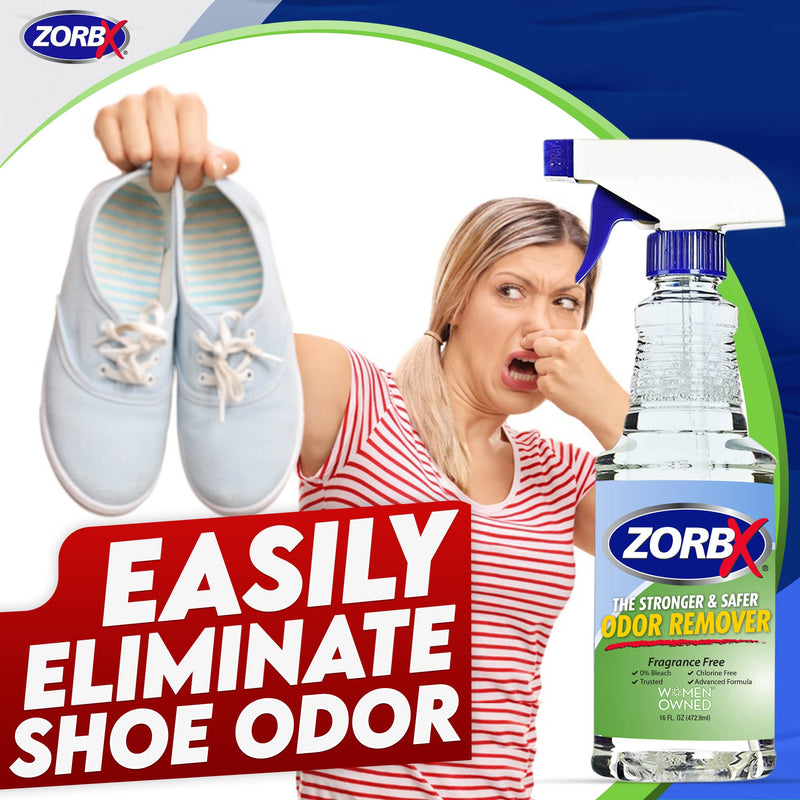 ZORBX Unscented Multipurpose Odor Remover –Safe for All, Even Children, No Harsh Chemicals, Perfumes or Fragrances, Stronger and Safer Odor Remover Works Instantly (16oz) - PawsPlanet Australia