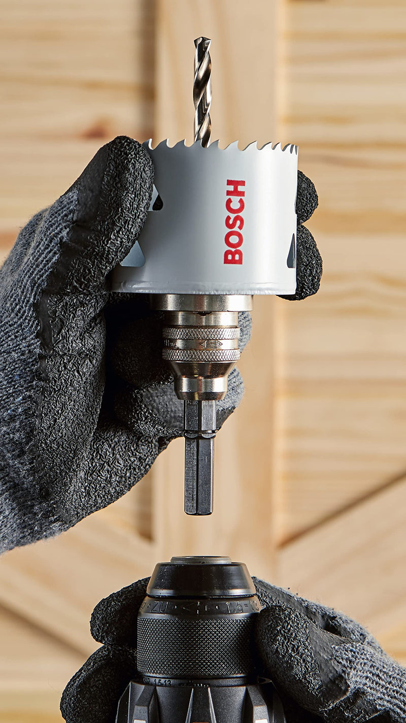 BOSCH HBT225 2-1/4 in. Bi-Metal T-Slot Hole Saw 2-1/4" M42 1-Piece